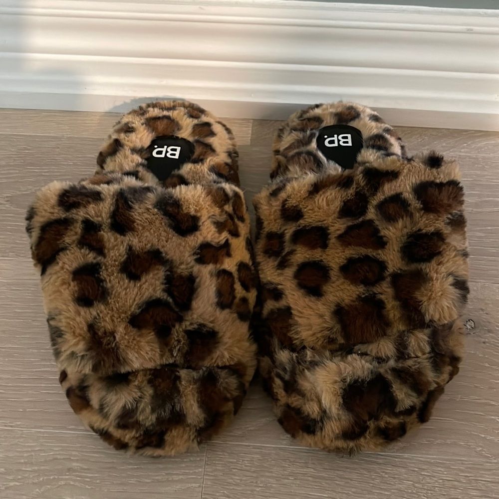 BP Leopard Print Women's Slippers